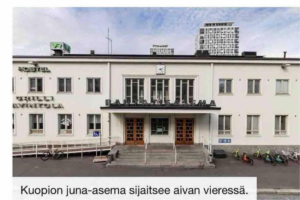 Apartment Near The Train Station, Free Parking &Netflix Kuopio Exteriér fotografie